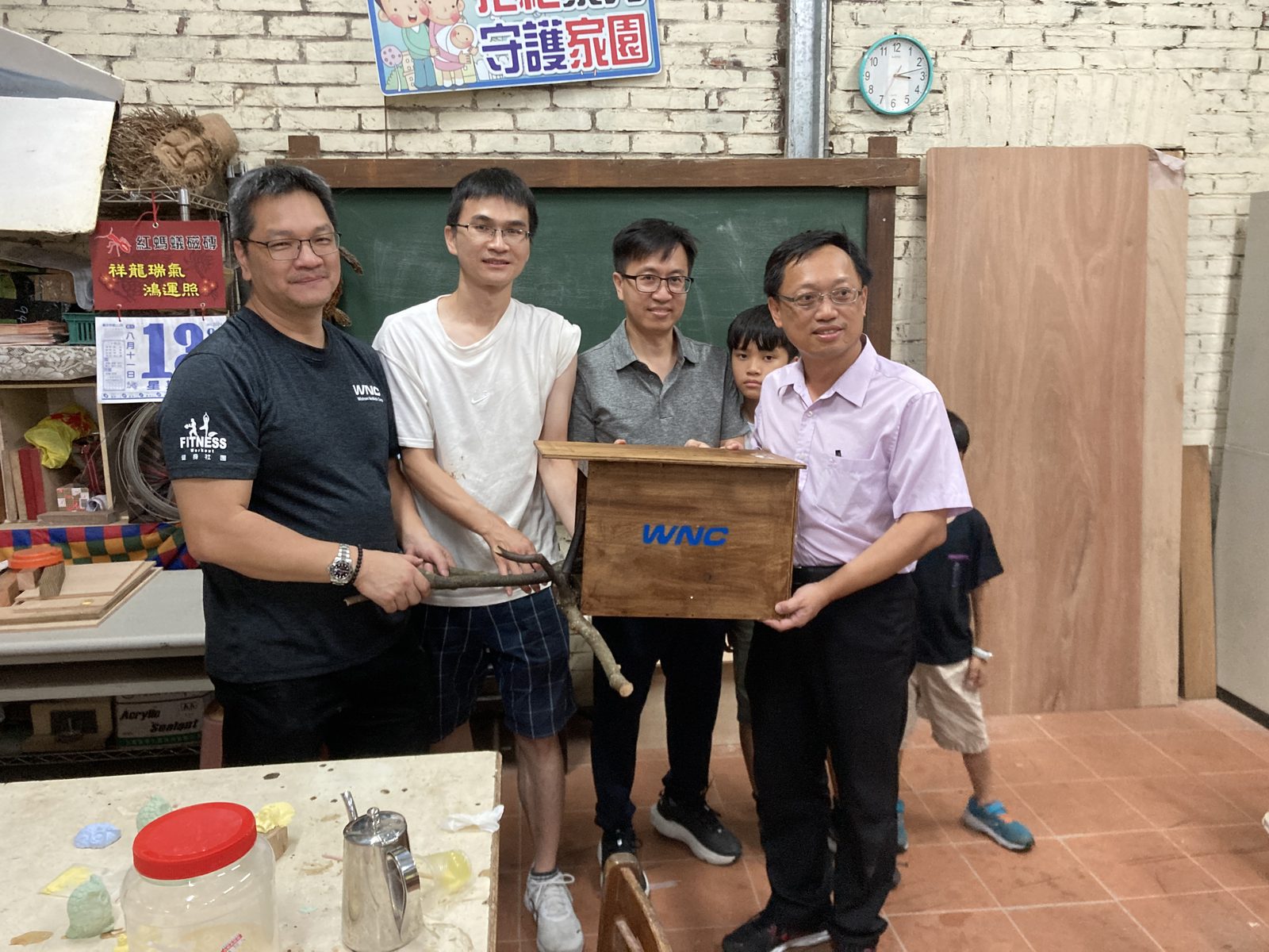 巢箱捐贈新豐國中